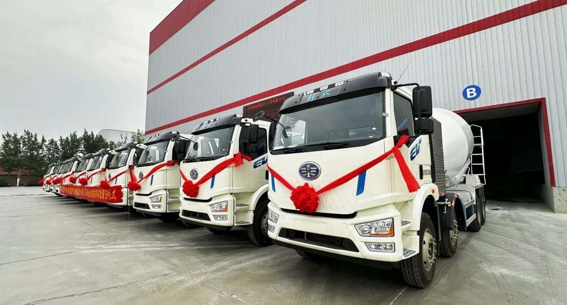 實(shí)力見(jiàn)證！中集車(chē)輛攪拌車(chē)再獲大客戶(hù)批量復購